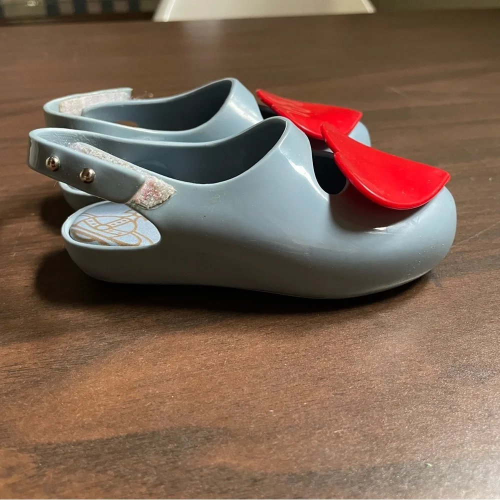 Mini Melissa | Shoes | Mini Melissa Little Girls Light Blue Jelly ...